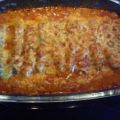 Cannelloni mit Spinatfüllung und Tomatensoße