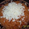 Spaghetti mit Tomatenmark