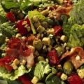 Römischer Salat mit Speck