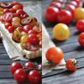 Tomatentarte mit Ricotta