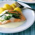 Lachs im Topf mit Estragon