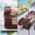 Schokoladen Erdnussbutter Popsicles