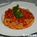 Fusilli con ragù di polpo