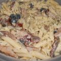 Nudelsalat mit Joghurtdressing
