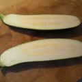 Überbackene Zucchini