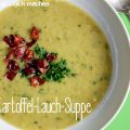 Kartoffel-Lauch-Suppe (VEGAN möglich)
