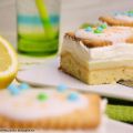 Zitronen-Butterkeks-Kuchen vom Blech