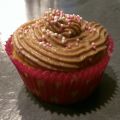 Haselnuss Cupcakes mit Nutella Topping