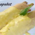 Spargel Crépes Roulade