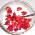 Dessert: Erdbeer-Quark