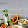 Quinoa-Salat mit Papaya, Minze und[...]