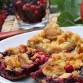 Süße Bescherung: 3erlei Obst-Streuselkuchen,[...]