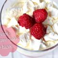 Himbeer Mascarpone Quark mit Baiser