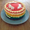 Unicorn-Rainbow-Cake ♥ Gastpost by[...]