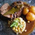 Wildschweinbraten mit Lorbeer