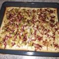 Flammkuchen auf 2. Arten nach Dieter´s Art