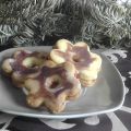 Yummy Plätzchen: Himbeer-Blüten