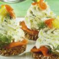 Meerrettich-Lachs-Taler