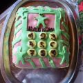 Kuchen: Marzipan-Schoko-Kuchen