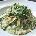 Rucola-Risotto mit Erbsen und Belper Knolle