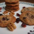 Walnuss-Cranberry-Cookies