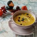 Kürbissuppe mit Porree