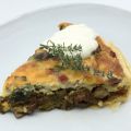 Steinpilz-Spinat-Tarte