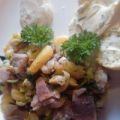Bratkartoffel-Matjes-Salat