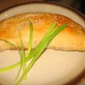 Vegetarisch:  Zwiebel-Knoblauch-Calzone