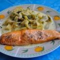 Kochen: Lachs mit Estragon-Senf-Sosse