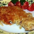 Schnitzel mit Kartoffelkruste