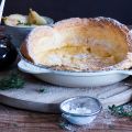 Dutch Baby mit Bacon Jam und Whisky Birne {[...]