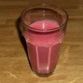 Bananen Himbeer Smoothie zum löffeln