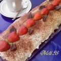 Backen: Joghurt-Erdbeer- Rolle