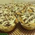 Muffin:   STRACCIATELLA mit Kirschen