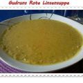 Suppe: Rote Linsensuppe