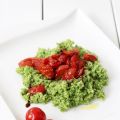 Bulgur mit Spinat-Pesto und geschmolzenen[...]
