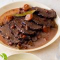 Sauerbraten mit Wurzelgemüse