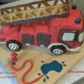 TORTE - 3D-Torte - Feuerwehr