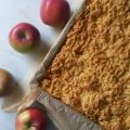 Apfelkuchen mit Pudding