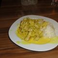 Orangen Curry mit Ingwer Basmati