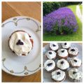 Sommer Cupcakes mit Vanille-Quark Topping