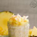 Overnight Oats mit Kokos und Ananas