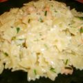 Farfalle mit Lachs