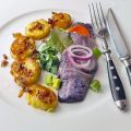 In Rotwein marinierte Matjesfilets mit[...]
