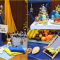 Abgelichtet: Sommerparty in blau und gelb
