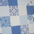 A Birthday Party in Blue and White