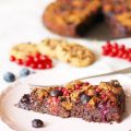 Ooey gooey Berry & Cookie Crumble - Schokokuchen