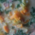 Möhren-Käse-Lauch-Suppe