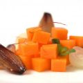 Kürbisragout mit glasierten Schalotten und[...]